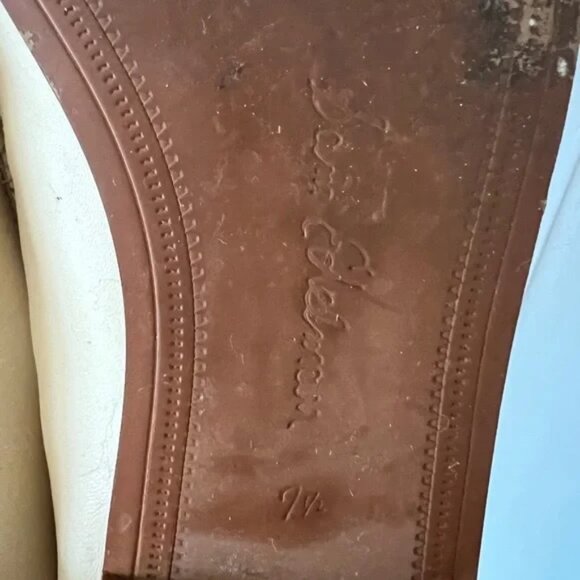 Sam Edelman Cream Loraine Bit Loafers Size 7.5 - Picture 5 of 5